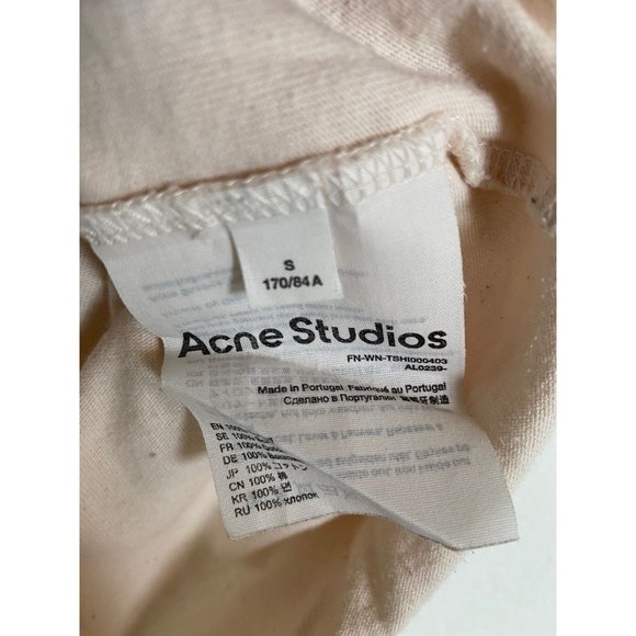 Acne Studios Bear Print T Shirt - Picture 9 of 11
